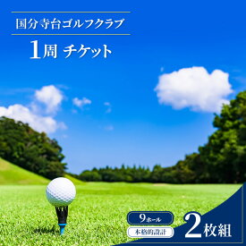 【ふるさと納税】ゴルフ場 神奈川 国分寺台ゴルフクラブ 1周 チケット 2枚組 ゴルフ 関東 ショートコース 打ち上げ 打ち下ろし 上級者 初心者 最長100ヤード 趣味 スポーツ