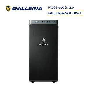 yӂ邳Ɣ[ŁzGALLERIA ZA7C-R57T Windows 11 Home 64rbg  32GB fXNgbv PC Q[~OPC p\R s _ސ쌧