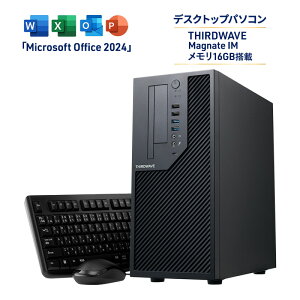 yӂ邳Ɣ[ŁzMagnate IM 16GB(ItBXt) Windows 11 Home 64rbg  16GB SSD 500GB fXNgbv PC p\R s _ސ쌧
