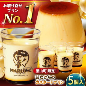 【ふるさと納税】【日付指定可】昔ながらの カスタードプリン 5個 セット 計900g ( 各180g × 5個 ) プリン お菓子 デザート スイーツ 神奈川県 葉山町 プレゼント プリン マーロウ 国産 送料無料【(有)マーロウ】[ASAY008]