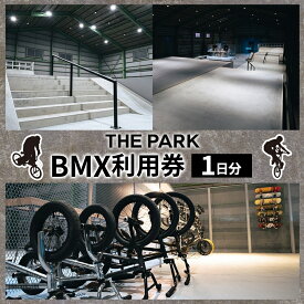 【ふるさと納税】THEPARK 1日分 BMX 利用券 BMX 室内 コンクリート パーク フラットランド ストリート FLAT ARK ARK LEAGUE 神奈川県 寒川町