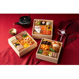 【ふるさと納税】【2026迎春おせち】プリンスホテル　和洋中おせち三段重【配送不可地域：離島・沖縄県】【1639915】