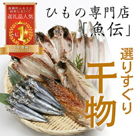 【ふるさと納税】魚伝特製干物セット詰め合わせ 真鶴町返礼品人気ランキングNo.1 (冷凍)【配送不可地域：離島】【1006545】