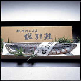 【ふるさと納税】【村上産】塩引鮭1本姿　新潟　新潟県　鮭　1本　