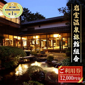 【ふるさと納税】【温泉総選挙2024 おもてなし部門 全国第1位】新潟の奥座敷 岩室温泉 加盟店共通利用券 12,000 円分 チケット 温泉宿 温泉旅館 旅行 温泉街 自然 地産地消 休日 癒し 泊り 割烹旅館