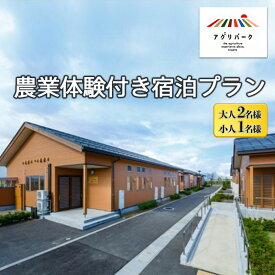 【ふるさと納税】農業体験付き宿泊プラン（大人2名様・小人1名様） 体験チケット チケット