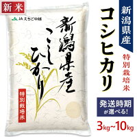 【ふるさと納税】新米予約 令和7年産 先行予約 米 新潟 コシヒカリ 特別...