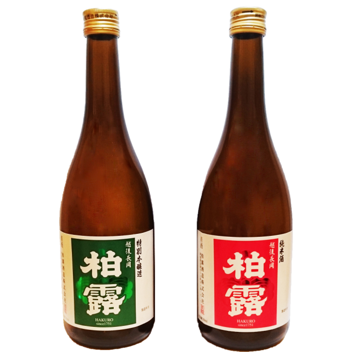 【ふるさと納税】日本酒 飲み比べ 新潟 95-11純米酒 柏露、特別本醸造 柏露