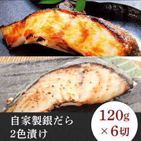 【ふるさと納税】魚 詰め合わせ 食べ比べ D7-04自家製銀だら2色漬け