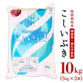 【ふるさと納税】米 10kg 白米 新潟 令和5年 75-3K101新潟県長岡産特別栽培米こしいぶき10kg（5kg×2袋）