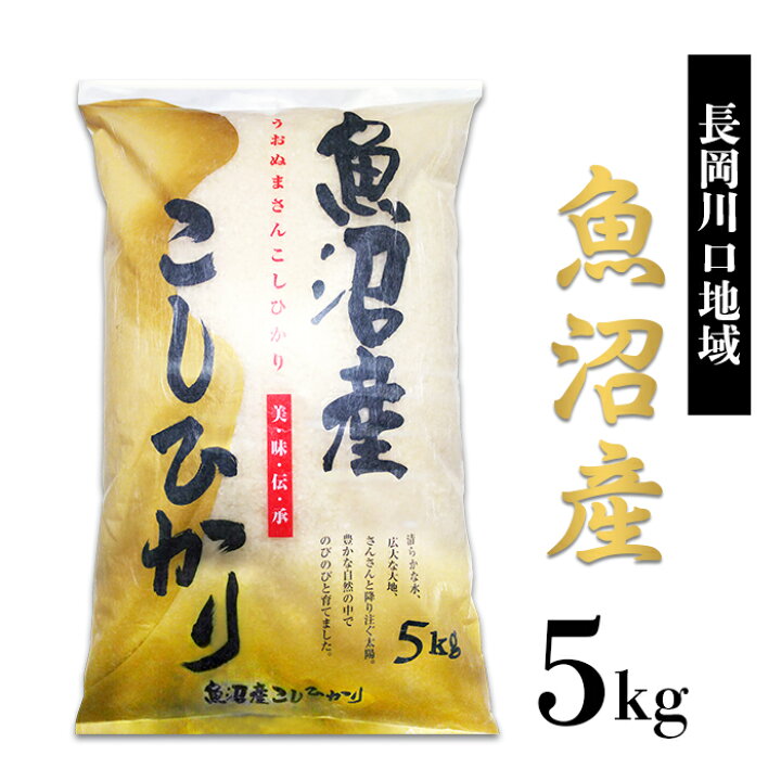 楽天市場】【ふるさと納税】米 5kg 白米 魚沼 新潟こしひかり 令和6年 