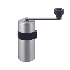 【ふるさと納税】ステンレスコーヒーミル （サテン）手動 手挽き コンパクト 珈琲ミル 登山 調理器具 キャンプ用品 アウトドア用品 ソロキャンプ 燕三条製【010S015】