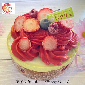 【ふるさと納税】フランボワーズアイスケーキ 5号 アイス ケーキ 誕生日 お菓子 おやつ デザート スイーツ お取り寄せ 【016S030】