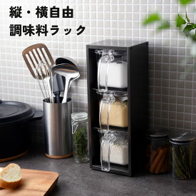 【ふるさと納税】縦・横自由 調味料ラック [アーネスト] 燕三条製 スパイスラック 調味料ストッカー キッチン用品 キッチン収納 キッチンツール 【020S078】