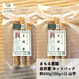 【ふるさと納税】自然薯 カットパック 約600g(300g×2パック) 山芋 とろろご飯に じねんじょ [まもる農園] 【010S660】