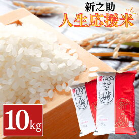 【ふるさと納税】新之助人生応援米10kg（5kg×2） 令和7年産 新之助 白米 アグリ巧房 【024S033】