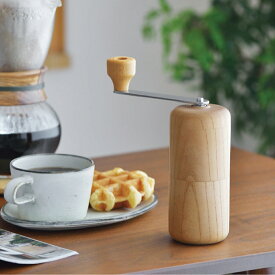 【ふるさと納税】欅を使ったコーヒーミル 木目 セラミック刃 手動 手挽き コンパクト 珈琲ミル 珈琲 コーヒー 登山 調理器具 キャンプ用品 アウトドア用品 ソロキャンプ 燕三条製 【030S041】