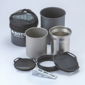 【ふるさと納税】[SOTO]サーモスタッククッカーコンボ SOD-521 マグ350 マグ450 大型マグ マグリッド コジ—(保温ケース) アウトドア用品 登山用品 キャンプ用品 【032S035】