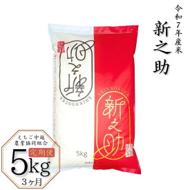 【ふるさと納税】[定期便 5kg×3か月] 新潟県産 新之助 計15kg 3か月連続でお届け 令和7年産 [JAえちご中越] 【030S020】