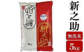 【ふるさと納税】令和7年産米【五ツ星お米マイスター厳選】新之助 無洗米 5kg[Y0565]【新潟県 柏崎市 】