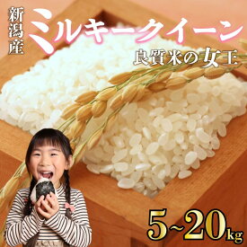 【ふるさと納税】 新米 ミルキークイーン 5kg 10kg 20kg 選べる 予約 令和7年産 お米 米 白米 こめ ご飯 備蓄 贈答 コメ 新潟産 新潟県 新潟米 新潟 新発田 斗伸 toushin015_02 toushin016_02 toushin017_02
