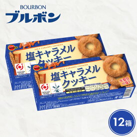 【ふるさと納税】 ブルボン 塩キャラメルクッキー 12個 クッキー 塩 キャラメル ビスケット シチリア 塩キャラメル 焼菓子 おやつ お菓子 菓子 防災 非常食 登山 携行食 行動食 株式会社ブルボン 新潟県 新発田市 bourbon023