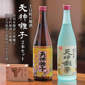 【ふるさと納税】十日町の地酒【天神囃子】2本セット お酒 日本酒 純米吟醸酒 本醸造酒  お届け:順次発送