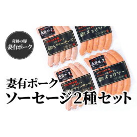【ふるさと納税】【魚沼銘柄豚】妻有ポーク ソーセージ 2種セット（各5個入り） お肉 肉 豚肉 加工品 　お届け：準備でき次第、順次発送