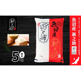 【ふるさと納税】【令和7年産】魚沼産新之助(精米)5kg 米 お米 精米 しんのすけ 中魚沼 新潟県 十日町市　お届け：寄附入金確認後、順次発送