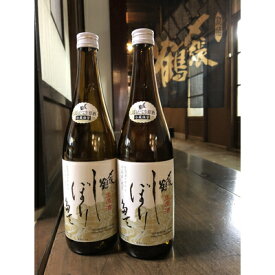 【ふるさと納税】【12月下旬発送】〆張鶴　しぼりたて生原酒720ml×2本セット　A4176　新潟県 村上市