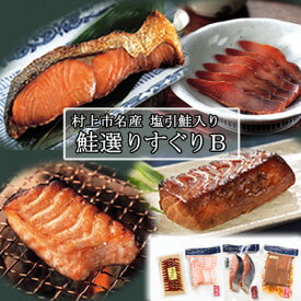 【ふるさと納税】村上岩船 又上　鮭選りすぐりB　 塩引き鮭 鮭 切身 シャケ さけ サケ 焼き魚 魚 魚介類 惣菜 おかず おつまみ 新潟県 村上市 越後村上名物 1032012