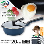 RHF-403 レミパンミニ (20cm) ネイビー【 フライパン レミパン キッチン 平野レミ IH 鍋 キッチン ガス キッチン用品 新潟県 燕三条 燕市 】