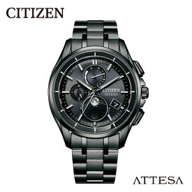 【ふるさと納税】【CITIZEN】アテッサ BY1006-62E シチズン 腕時計 メンズ 光発電 エコ・ドライブ 防水 ムーンフェイズ メーカー保証 新潟県 妙高市