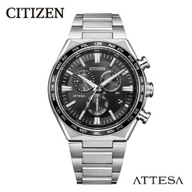 【ふるさと納税】【 CITIZEN 】 アテッサ CB5966-69E シチズン 腕時計 メンズ 電波時計 ACT Line 光発電 エコ・ドライブ 防水 ATTESA メーカー保証 新潟県 妙高市