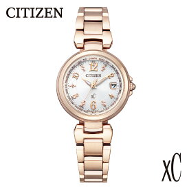【ふるさと納税】【CITIZEN】 XC ( クロスシー ) EC1037-51A シチズン 腕時計 レディース ピンクゴールド めっき 光発電 エコ・ドライブ 防水 ステンレス サファイアガラス メーカー保証 新潟県 妙高市
