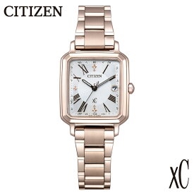 【ふるさと納税】【CITIZEN】 XC(クロスシー) ES9506-62A / シチズン 腕時計 女性 レディース 電波時計 エコ・ドライブ 防水 ソーラー メーカー保証 ビジネス プレゼント お祝い シンプル 新潟県 妙高市