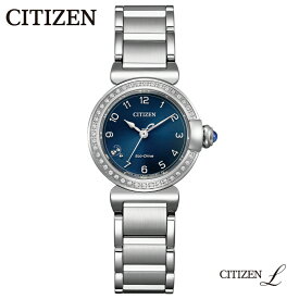 【ふるさと納税】【CITIZEN】 シチズンL EM1120-87L / シチズン 腕時計 女性 レディース ウィメンズ シルバー ダイヤモンド エコ・ドライブ 防水 ソーラー メーカー保証 ビジネス プレゼント お祝い シンプル 新潟県 妙高市