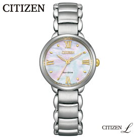 【ふるさと納税】【CITIZEN】 シチズンL EM0927-87Y / シチズン 腕時計 女性 ウィメンズ シルバー エコ・ドライブ 防水 ソーラー メーカー保証 ビジネス プレゼント お祝い シンプル 新潟県 妙高市