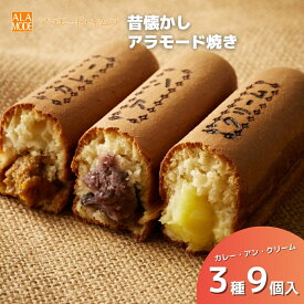 【ふるさと納税】【冬限定】 アラモード焼き 3種 9個 食べ比べ 詰め合わせ セット スイーツ 新潟県 五泉市 (有)アラモード・キムラ