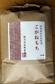 【ふるさと納税】 令和7年産 旧村松町産 こがねもち 5kg 新潟県 五泉市 株式会社熊倉商店