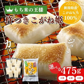 【ふるさと納税】切り餅 こがね姫シングルパック 10枚入475g 容量が選べる (新潟県上越市産コガネモチ使用) 切餅 もち 餅 こがね姫 シングルパック 個別包装 新潟県 上越市　お届け：受注確認後10日以内に発送致します。