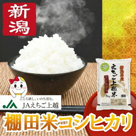 【ふるさと納税】令和7年産 えちご上越米 棚田米 コシヒカリ 5kg 5キロ 10kg 10キロ 配送時期を選べる 上越市 精米 米 コメ おすすめ　お届け：令和8年8月14日まで