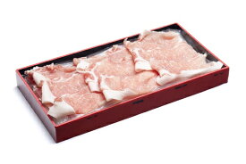 【ふるさと納税】純白のビアンカ 豚ロース しゃぶしゃぶ用 500g 豚肉 透き通るような 白い脂身 歯切れの良い 肉質 香り高い 上品な甘み