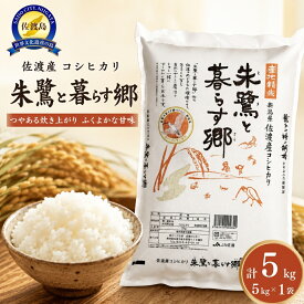 【ふるさと納税】米 コシヒカリ 4kg 5kg 10kg 20kg 定期便 選べる 令和7年産 朱鷺と暮らす郷 認証米 佐渡産 コープ佐渡 こしひかり 白米 ごはん おにぎり 新潟県 佐渡市