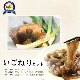 【ふるさと納税】海藻 いごねり セット 佐渡島 3種