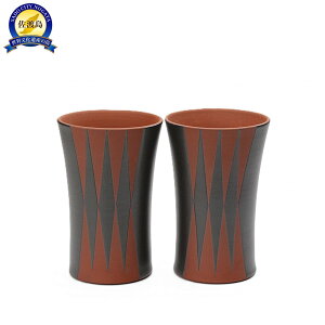 【ふるさと納税】【色選択可能】 赤水窯 無名異ビアマグセット | 伝統 民芸 人気 おすすめ 送料無料