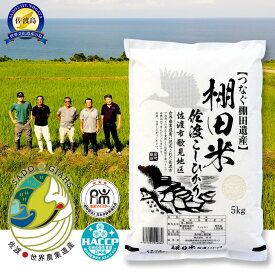 【ふるさと納税】米 コシヒカリ 佐渡産 ( 5kg ) 棚田米 佐渡市歌見地区【令和7年米】 | お米 こめ 白米 食品 人気 おすすめ 送料無料 コメ 精米 ご飯 ごはん 新潟 佐渡市
