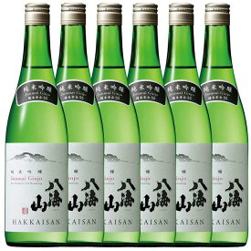 【ふるさと納税】酒 日本酒 セット 6本 × 720ml ( 八海山 純米吟醸 ) | お酒 さけ 人気 おすすめ 送料無料 ギフト