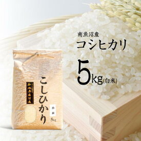 【ふるさと納税】米 コシヒカリ 南魚沼産 5kg | お米 こめ 白米 コシヒカリ 食品 人気 おすすめ 送料無料 魚沼 南魚沼 南魚沼市 新潟県産 新潟県 精米 産直 産地直送 お取り寄せ