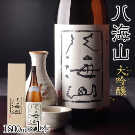 【ふるさと納税】酒 日本酒 八海山 大吟醸 45%精米 1本 × 1800ml | お酒 さけ 人気 おすすめ 送料無料 ギフト